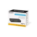 Netgear Netgear 5-port Gigabit Ethernet PoE+ Unmanaged Switch (GS305PP) Noir