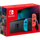 Nintendo Commutateur, Console de jeu Néon rouge/Néon bleu, Nintendo Switch, 768 MHz, 4000 Mo, Bleu, Gris, Rouge, Analogique/Numérique, Croix directionnelle