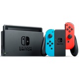 Nintendo Commutateur, Console de jeu Néon rouge/Néon bleu, Nintendo Switch, 768 MHz, 4000 Mo, Bleu, Gris, Rouge, Analogique/Numérique, Croix directionnelle