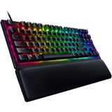 Razer Huntsman V2 TKL, clavier gaming Noir, Layout FR, Razer Clicky Optical (Purple), LED RGB, TKL, PBT double-shot