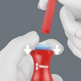 Wera Kraftform Kompakt VDE Stainless 17 extra slim 1, Tournevis Rouge/Bleu, 17 pièces