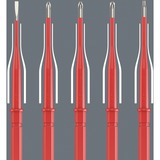 Wera VDE Stainless 17 extra slim 1, 05059041001, Tournevis Rouge/Bleu