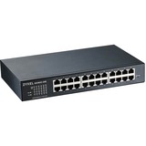 Zyxel 24-port GbE Smart Managed, Switch Géré, L2, Gigabit Ethernet (10/100/1000), Grille de montage, 1U, Montage mural