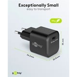 goobay 45W GaN USB-C PD Multiport Quick Charger Nano  Noir, 1x USB-C