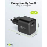 goobay 45W GaN USB-C PD Multiport Quick Charger Nano , Chargeur Noir