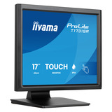 iiyama ProLite T1731SR-B2S 17" Moniteur tactile Noir, 1x DisplayPort, 1x HDMI, 1x VGA, VGA, HDMI, DisplayPort, Audio, Touch