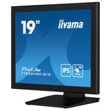 iiyama ProLite T1932MSC-B2S 19" Moniteur tactile  Noir, VGA, HDMI, DisplayPort, Audio, Tactile