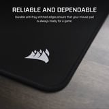 Corsair MM Anti-fray Cloth XL, Tapis de souris gaming Noir, Format XL, 930 x 300 mm, tissu