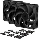 Corsair RS120 MAX 120 mm PWM Thick Fan Triple Pack, Ventilateur de boîtier Noir, 4 broches PWM