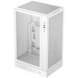 DeepCool CH270 DIGITAL boîtier mini tower Blanc | 2x USB-A | 1x USB-C | Verre Trempé