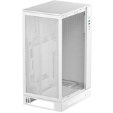 DeepCool CH270 DIGITAL boîtier mini tower Blanc | 2x USB-A | 1x USB-C | Verre Trempé