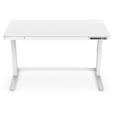 Digitus Bureau réglable en hauteur électriquement avec station de charge USB et tiroir, Table Blanc, Chine, 72 cm, 121 cm, 1200 mm, 600 mm, 1210 mm