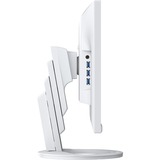 EIZO FlexScan EV2490 24" Moniteur  Blanc, HDMI, DisplayPort, 3x USB-A 3.2 (5 Gbit/s), USB-B, 2x USB-C, RJ-45