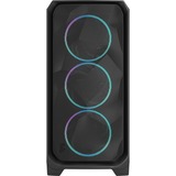 Fractal Design Meshify 3 XL RGB Light Tint boîtier big tower Noir | 2x USB-A | 1x USB-C | RGB | Verre Trempé