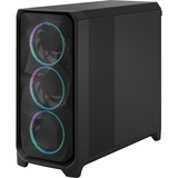 Fractal Design Meshify 3 XL RGB Light Tint boîtier big tower Noir | 2x USB-A | 1x USB-C | RGB | Verre Trempé