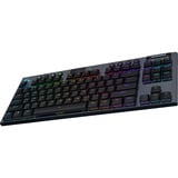Logitech G915 X LIGHTSPEED TKL RGB clavier gaming mécanique Noir, Layout FR (AZERTY), GL Tactile, 80% (TKL), LIGHTSPEED