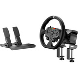 MOZA R3 + ES + SR-P Lite bundle pour PC, Volant Noir, Base, volant et pédales