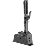 MOZA SGP Séquentiel, Levier de vitesses Noir, Levier de vitesse racing add-on, Noir, Aluminium, Métal, 0 - 64 mm, 52 mm, 182 mm