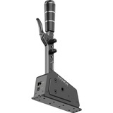 MOZA SGP Sequential, Levier de vitesses Noir, Levier de vitesse racing add-on, Noir, Aluminium, Métal, 0 - 64 mm, 52 mm, 182 mm