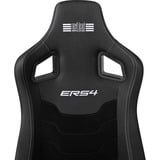 Next Level Racing ERS4 Elite Reclining Seat - édition cuir PU & suédine, Siège gaming Noir