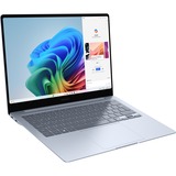 SAMSUNG Book4 Edge (NP940XMA-KB1BE) 14" PC portable Copilot+  Bleu-gris | Snapdragon X Elite X1E-80-100 | Adreno GPU | 16 Go | 512 Go eUFS