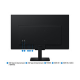 Samsung LS27FM500EUXEN Smart Monitor M50F 27"  Noir, 2x HDMI, USB-A, Wi-Fi, Bluetooth