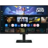 Samsung Smart Monitor M5 M50F 27" Noir, 2x HDMI, 2x USB-A, 2x HDMI, USB-A, Wi-Fi 5, BT