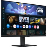 Samsung Smart Monitor M5 M50F 27" Noir, 2x HDMI, 2x USB-A, 2x HDMI, USB-A, Wi-Fi 5, BT