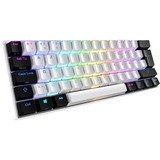 Sharkoon SKILLER SGK50 S4 RGB clavier gaming mécanique Blanc, Layout BE (AZERTY), Kailh Blue, 60%, Hot-swappable
