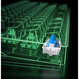 Sharkoon SKILLER SGK50 S4 RGB clavier gaming mécanique Blanc, Layout BE (AZERTY), Kailh Blue, 60%, Hot-swappable