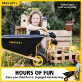 Stanley Junior Brouette pour enfants, Outils pour enfants 3 ans +