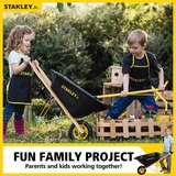 Stanley Junior Brouette pour enfants, Outils pour enfants 3 ans +