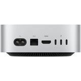 Apple Mac Mini (2024), Mini PC Argent, M4 10 Core | M4 10-Core GPU | 24 Go | 512 Go SSD