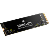 Corsair MP600 ELITE 4 To SSD Noir, CSSD-F4000GBMP600ENH, PCIe Gen 4.0 x4, NVMe 1.4, M.2 2280