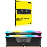 Corsair Vengeance RGB 32 Go DDR5-6000 (2x 16 Go) mémoire vive Noir, CMH32GX5M2E6000C36, XMP 3.0