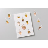 Cricut Set d'autocollants imperméables - Papier autocollant blanc holographique 