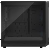 Fractal Design Focus 2 RGB TG Clear Tint boîtier midi tower Noir | 2x USB-A | RGB | Window