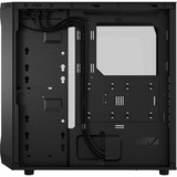 Fractal Design Focus 2 RGB TG Clear Tint boîtier midi tower Noir | 2x USB-A | RGB | Window
