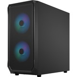 Fractal Design Focus 2 RGB boîtier midi tower Noir | 2x USB-A | RGB | Window