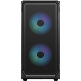 Fractal Design Focus 2 RGo boîtier midi tower Noir | 2x USB-A | RGB | Window