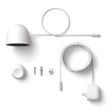Google Nest Cam Outdoor (2e génération), Caméra de surveillance Blanc