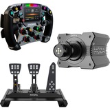 MOZA R12 + FSR + CRP Bundle, Volant Base, volant et pédales