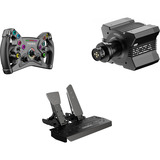 MOZA R9 V3 + KS + SR-P bundle, Volant Noir, Base, volant et pédales