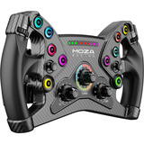 MOZA R9 V3 + KS + SR-P bundle, Volant Noir, Base, volant et pédales