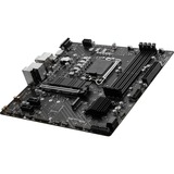 MSI B760M-P DDR4, Socket 1700 carte mère Noir, RAID, Gb-LAN, Sound, µATX