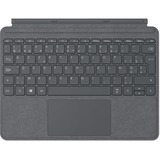 Microsoft MS Surface Go Type Cover Platinum, clavier Gris foncé, Layout BE
