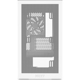 NZXT Débit H3 boîtier midi tower Blanc (mat) | 1x USB-A | 1x USB-C | Verre Trempé