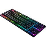 Razer DeathStalker V2 Pro TKL, clavier gaming Noir, Layout FR, Razer Linear Optical (Red), LED RGB, TKL