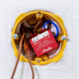 Shelly Wave 1PM Mini LR, Relais Rouge, Z-Wave, relais 8 A, mesure d'énergie