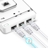 TP-Link EAP615-Wall, Point d'accès Blanc